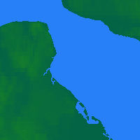 Nearby Forecast Locations - Antipayuta - mapa