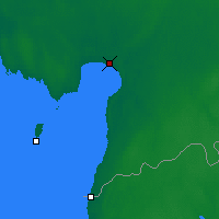 Nearby Forecast Locations - Parnawa - mapa