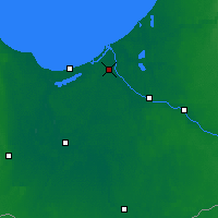Nearby Forecast Locations - Ryga - mapa