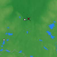 Nearby Forecast Locations - Wielkie Łuki - mapa