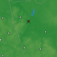 Nearby Forecast Locations - Grodno - mapa