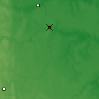 Nearby Forecast Locations - Wierchoturie - mapa