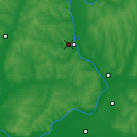 Nearby Forecast Locations - Sarapuł - mapa