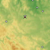 Nearby Forecast Locations - Ujar - mapa