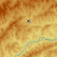 Nearby Forecast Locations - Mogocza - mapa
