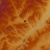 Nearby Forecast Locations - Kyra - mapa