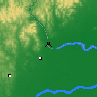 Nearby Forecast Locations - Ekaterino - mapa