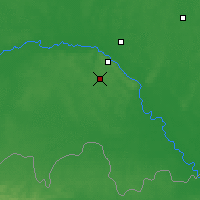Nearby Forecast Locations - Mozyrz - mapa