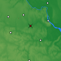 Nearby Forecast Locations - Mironówka - mapa