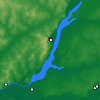 Nearby Forecast Locations - Chwałyńsk - mapa