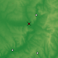 Nearby Forecast Locations - Rudnia - mapa