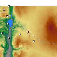 Nearby Forecast Locations - Dara - mapa