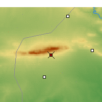 Nearby Forecast Locations - Sindżar - mapa