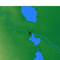 Nearby Forecast Locations - Ar-Ramadi - mapa