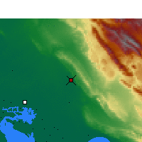 Nearby Forecast Locations - Omidije - mapa