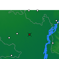 Nearby Forecast Locations - Rongpur - mapa