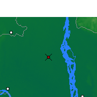 Nearby Forecast Locations - Bogra - mapa