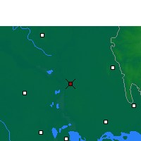 Nearby Forecast Locations - Ćandpur - mapa