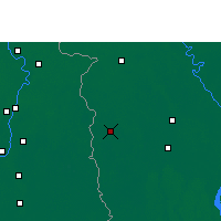 Nearby Forecast Locations - Szatkhira - mapa