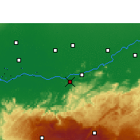 Nearby Forecast Locations - Guwahati - mapa