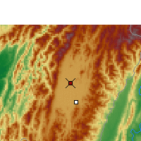 Nearby Forecast Locations - Imphal - mapa