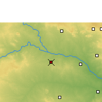 Nearby Forecast Locations - Rajćur - mapa