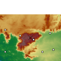 Nearby Forecast Locations - Utakamand - mapa