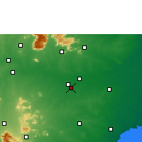Nearby Forecast Locations - Tiruchirapalli - mapa