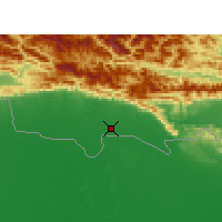 Nearby Forecast Locations - Siddharthanagar - mapa