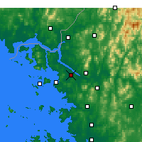 Nearby Forecast Locations - Gimpo - mapa