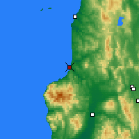 Nearby Forecast Locations - Rumoi - mapa