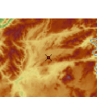 Nearby Forecast Locations - Lasho - mapa