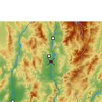 Nearby Forecast Locations - Nan - mapa