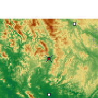 Nearby Forecast Locations - Bắc Kạn - mapa