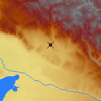 Nearby Forecast Locations - Altay - mapa