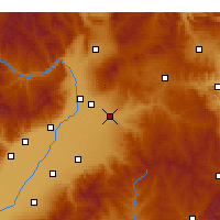 Nearby Forecast Locations - Yuci - mapa