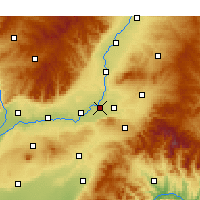 Nearby Forecast Locations - Houma - mapa