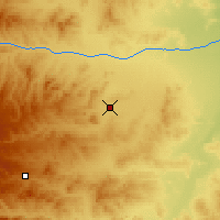 Nearby Forecast Locations - Ongniud Qi - mapa
