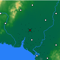Nearby Forecast Locations - Panjin - mapa