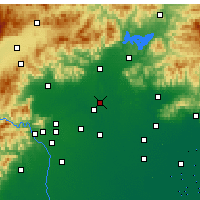 Nearby Forecast Locations - Shunyi - mapa