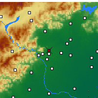 Nearby Forecast Locations - Haidian - mapa