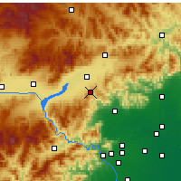 Nearby Forecast Locations - Badaling - mapa