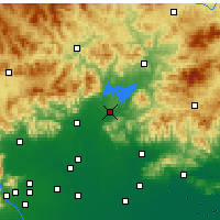 Nearby Forecast Locations - Miyun - mapa