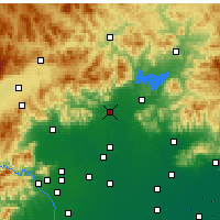 Nearby Forecast Locations - Huairou - mapa