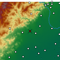 Nearby Forecast Locations - Laishui - mapa