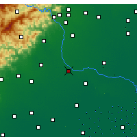 Nearby Forecast Locations - Guan - mapa