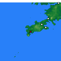 Nearby Forecast Locations - Lshun - mapa