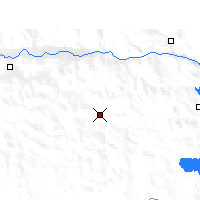 Nearby Forecast Locations - Gyangzê - mapa