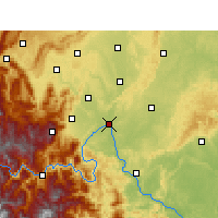 Nearby Forecast Locations - Leshan - mapa