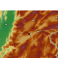 Nearby Forecast Locations - Ruili - mapa